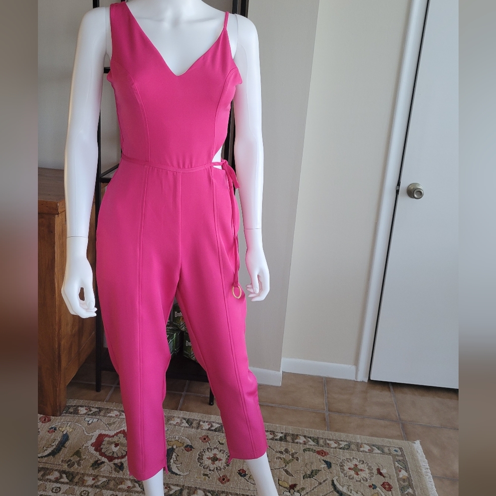 Light Pink Cut Out Jumpsuit